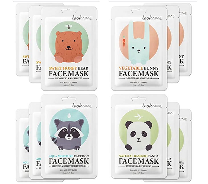 set de Mascarillas faciales